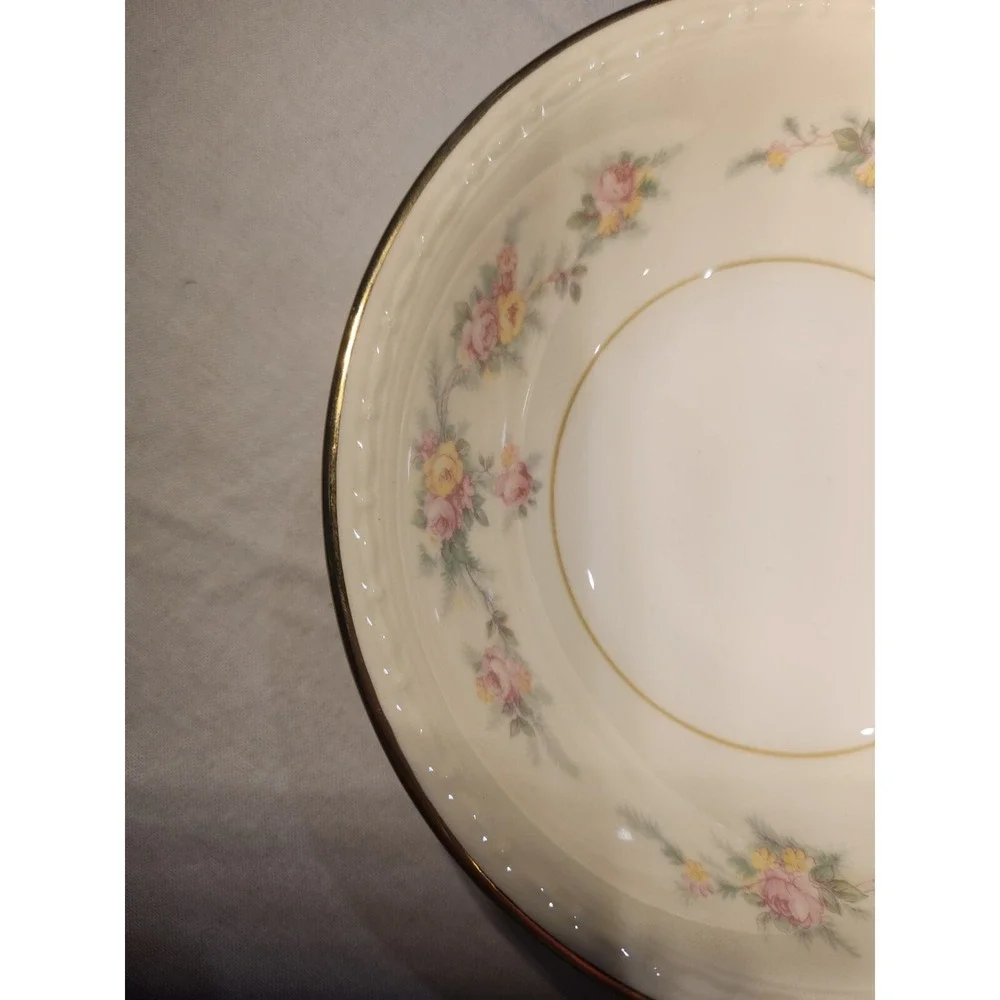 (One) Homer Laughlin Georgian Eggshell H51N5- Dessert, Fruit, Berry Bowl 5 3/8